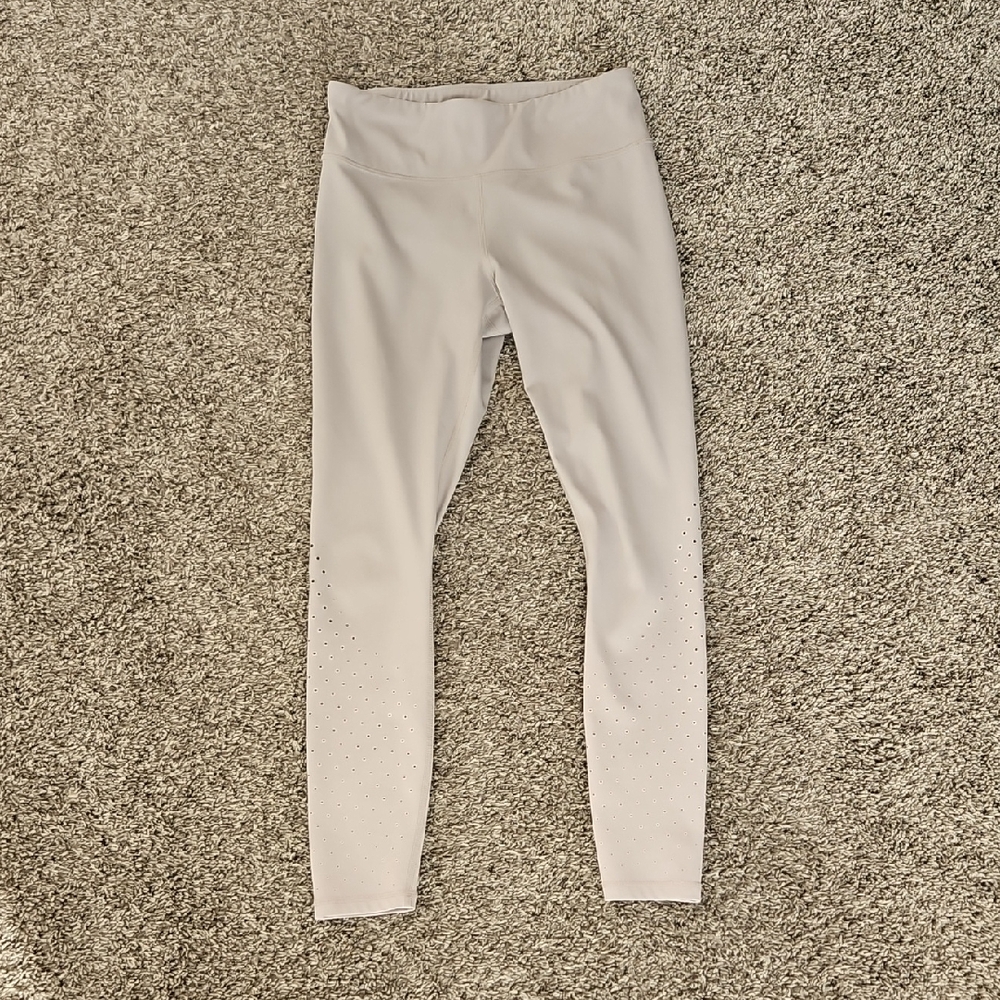 Athleta Grey High-Waisted Leggings